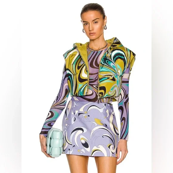 Emilio Pucci | Jackets & Coats | Nwot Emilio Pucci Cropped 